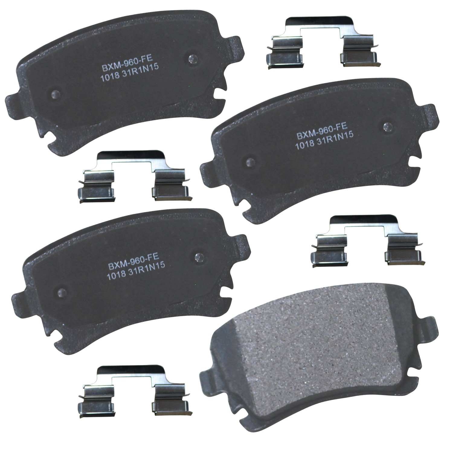 stop by bendix disc brake pad set  frsport sbm1018