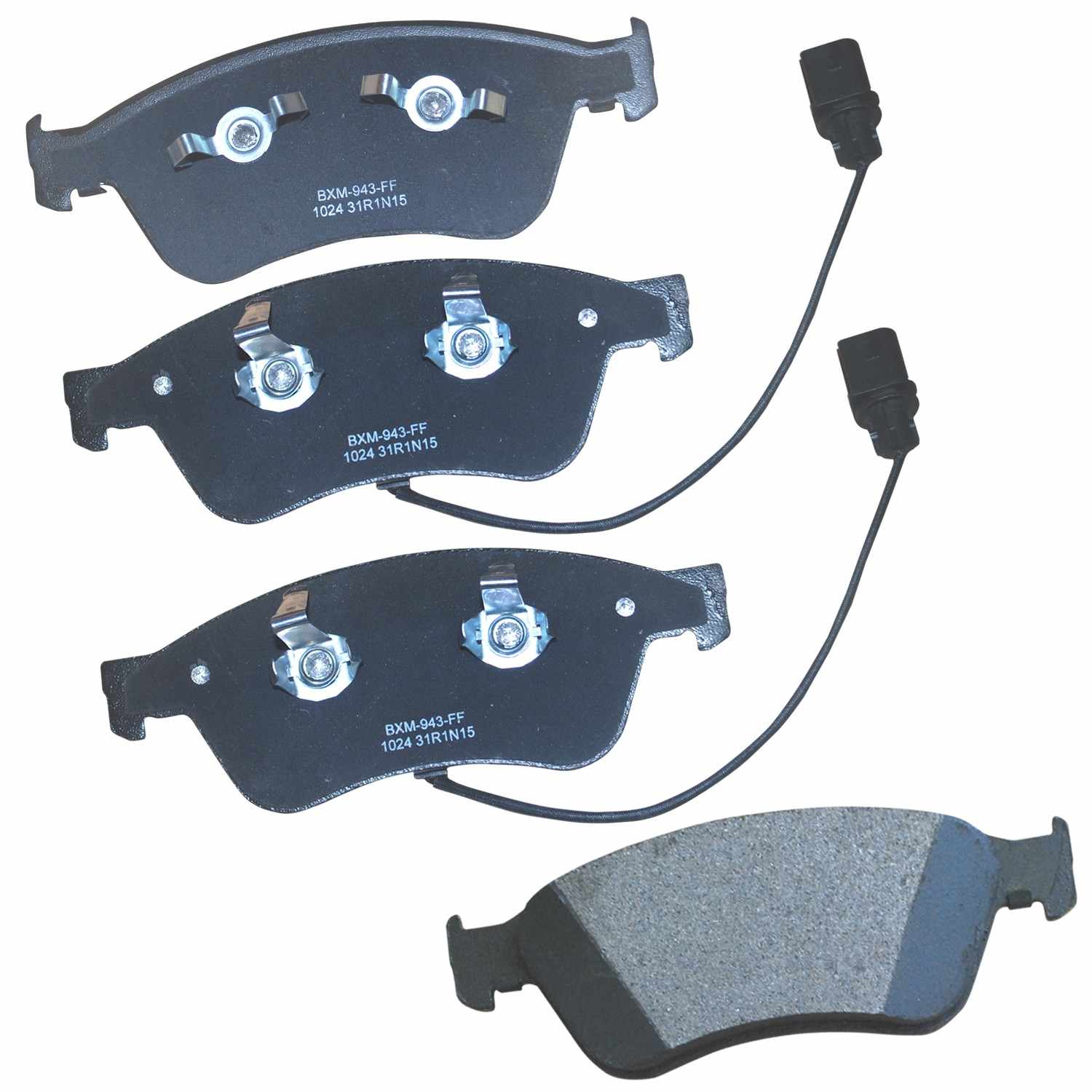 stop by bendix disc brake pad set  frsport sbm1024