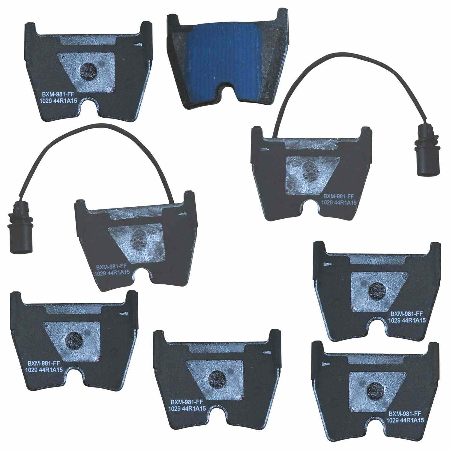 stop by bendix disc brake pad set  frsport sbm1029