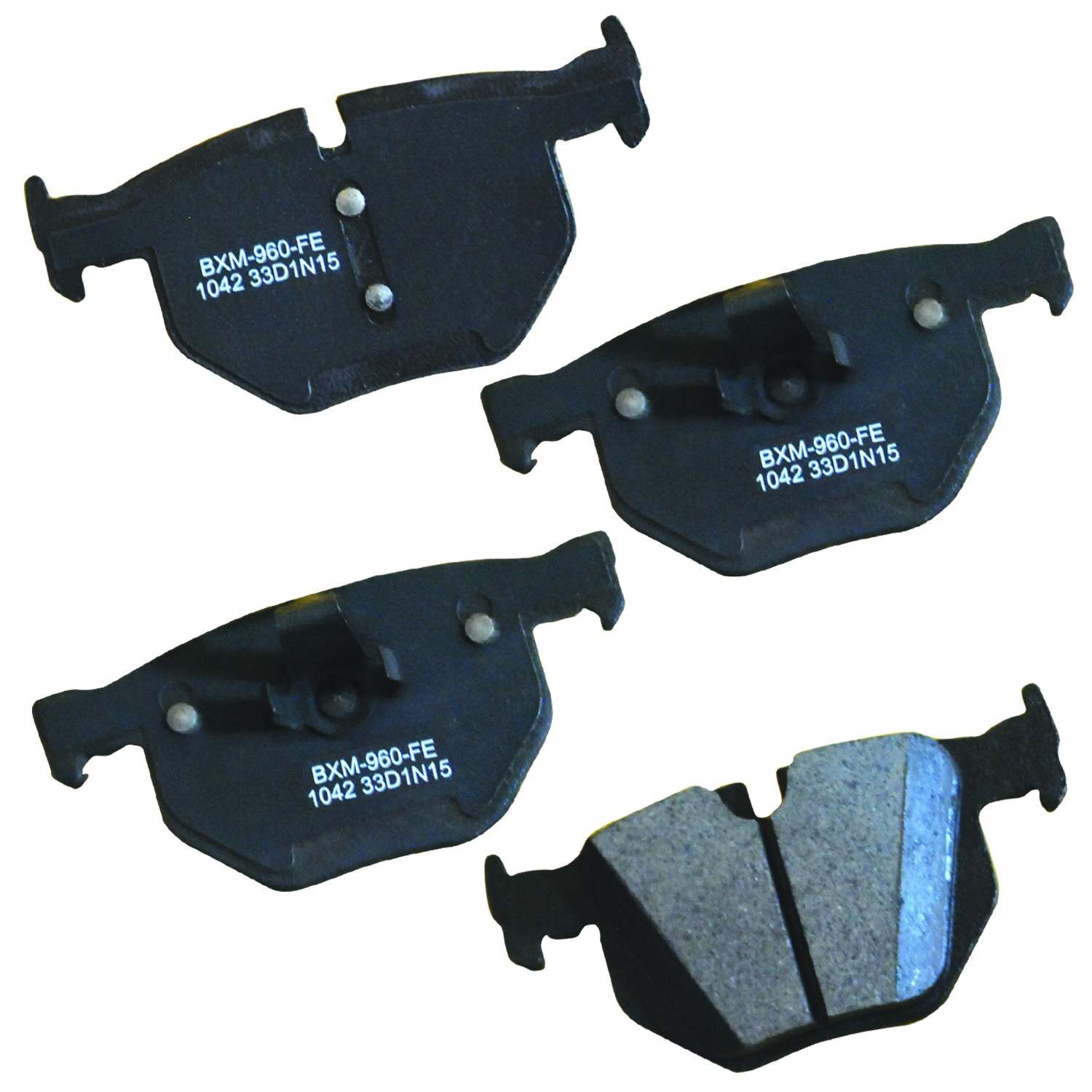 stop by bendix disc brake pad set  frsport sbm1042