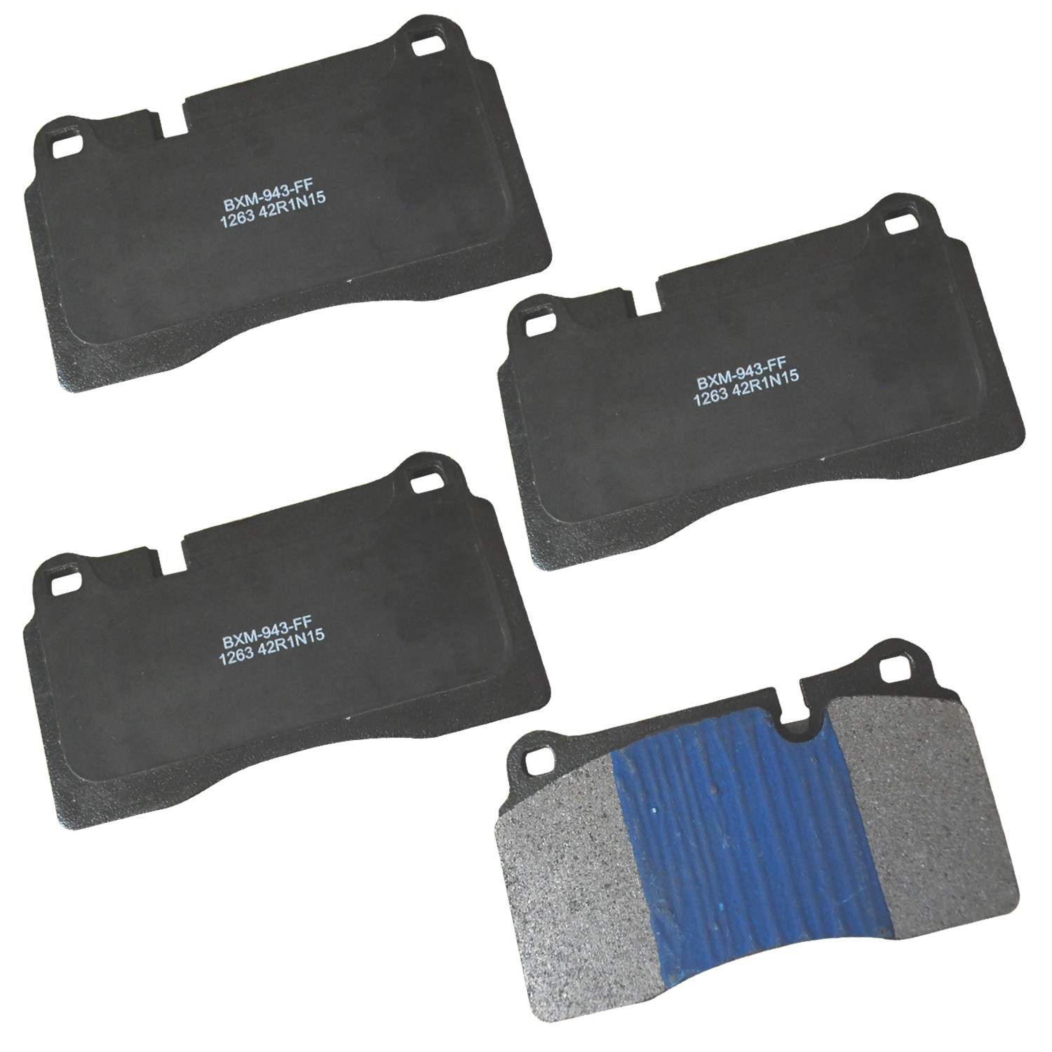 stop by bendix disc brake pad set  frsport sbm1263