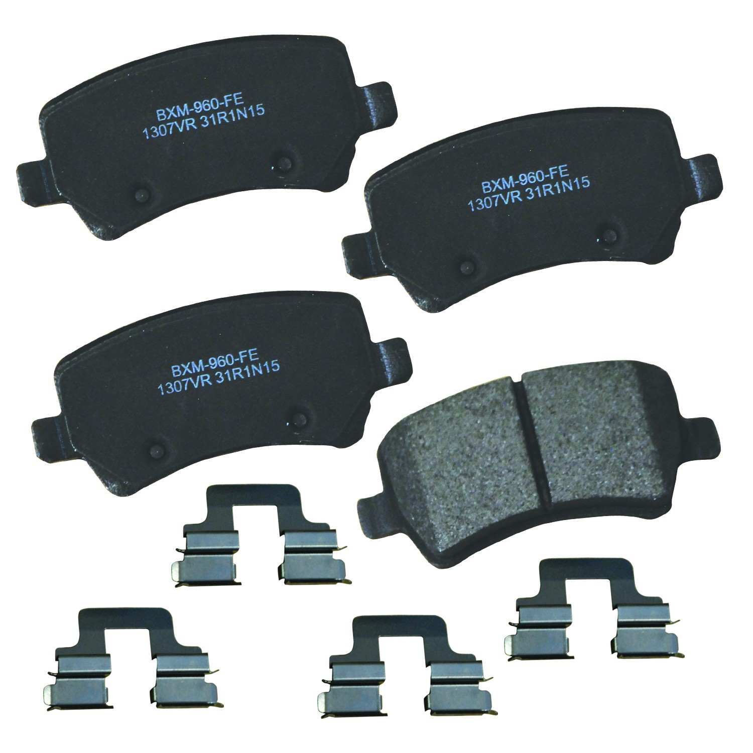 STOP BY BENDIX Disc Brake Pad Set  top view frsport SBM1307VR