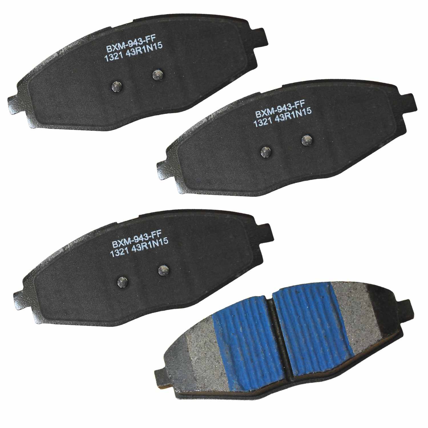 stop by bendix disc brake pad set  frsport sbm1321