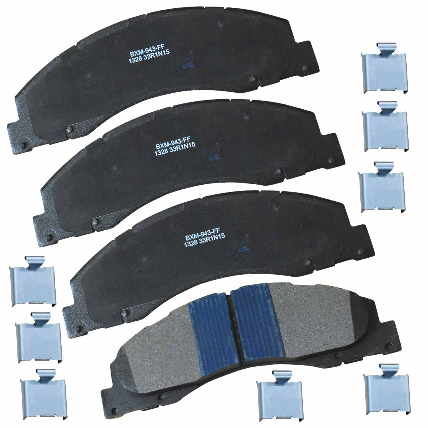 stop by bendix disc brake pad set  frsport sbm1328