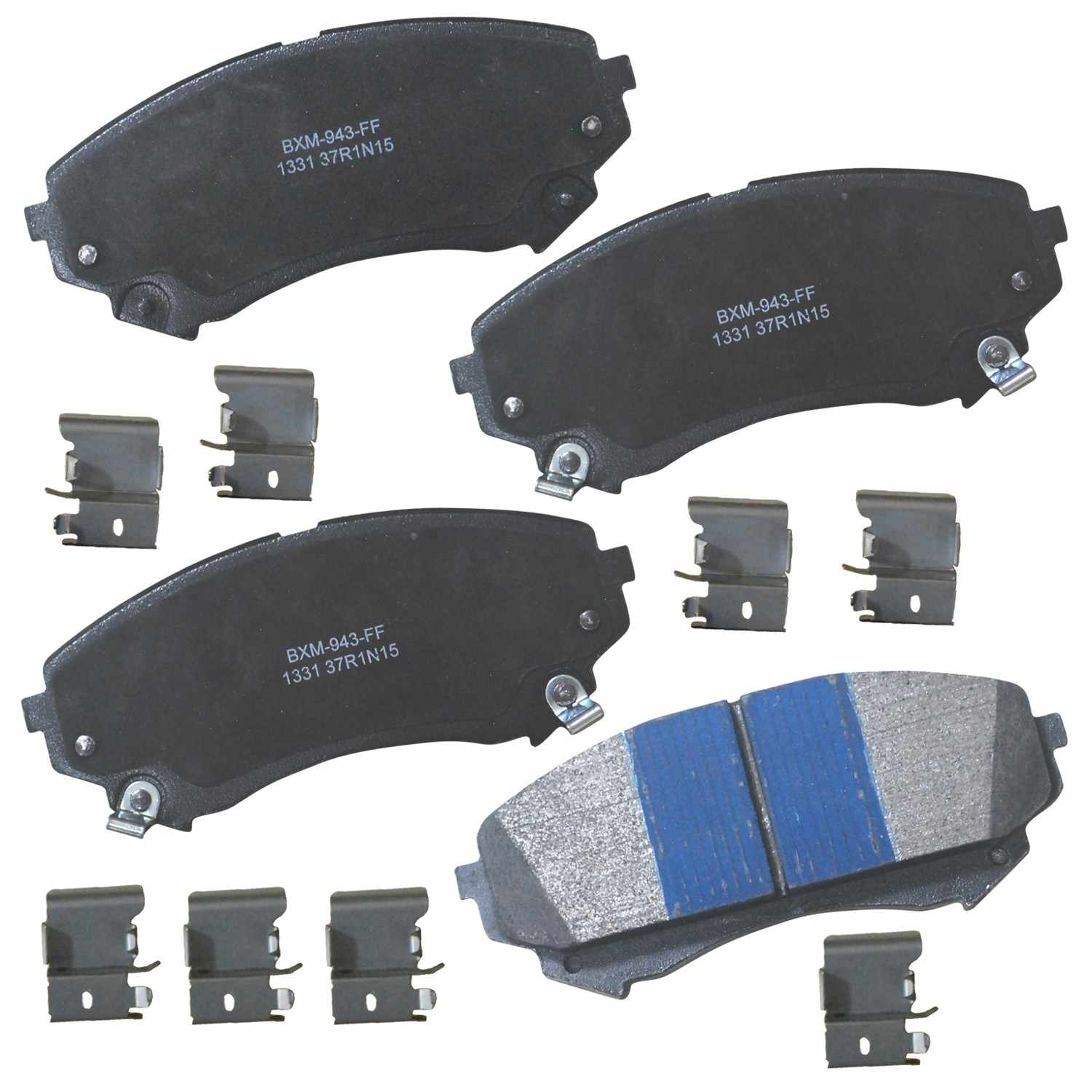 stop by bendix disc brake pad set  frsport sbm1331