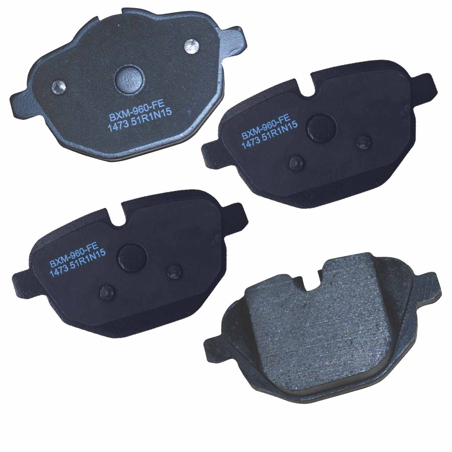 stop by bendix disc brake pad set  frsport sbm1473