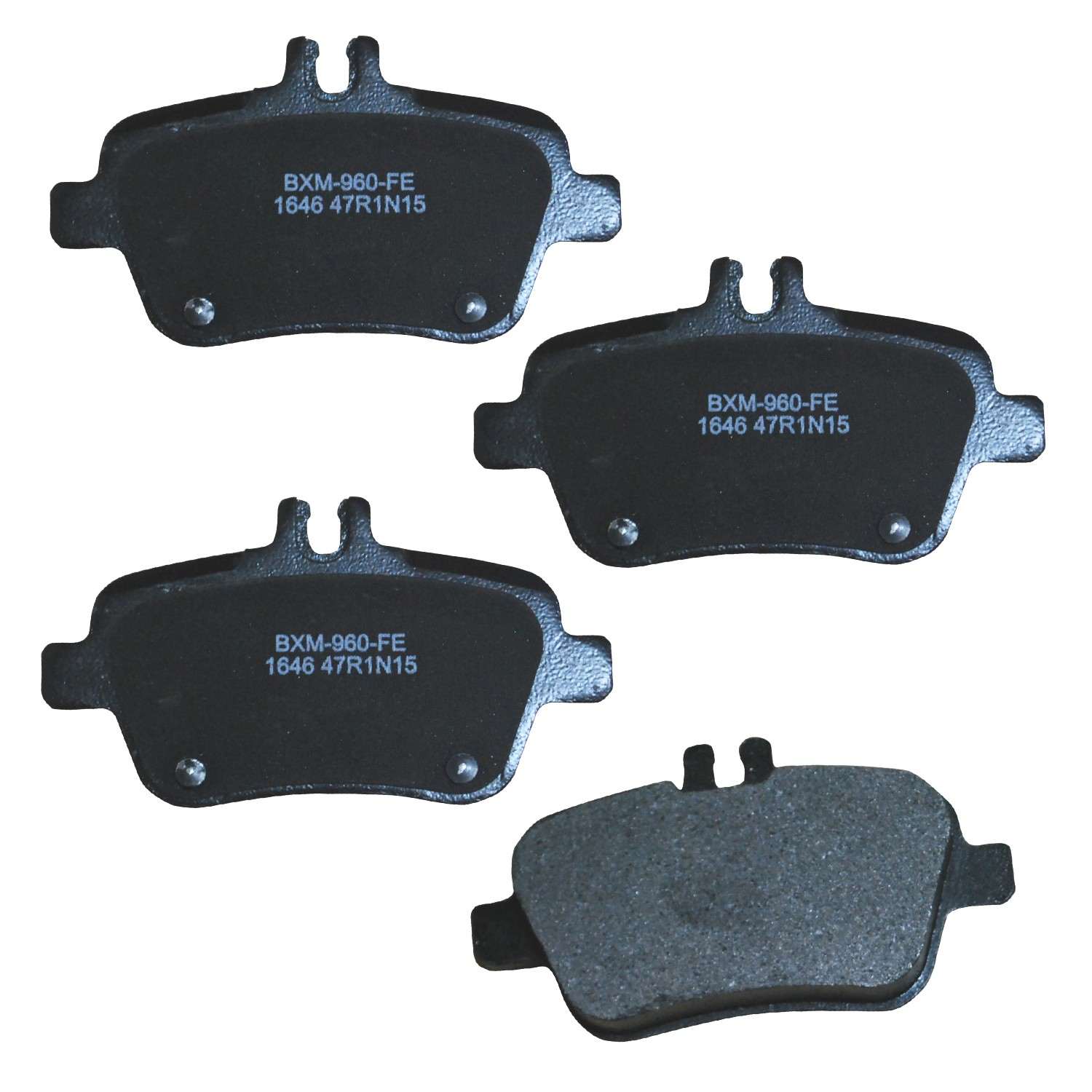 stop by bendix disc brake pad set  frsport sbm1646