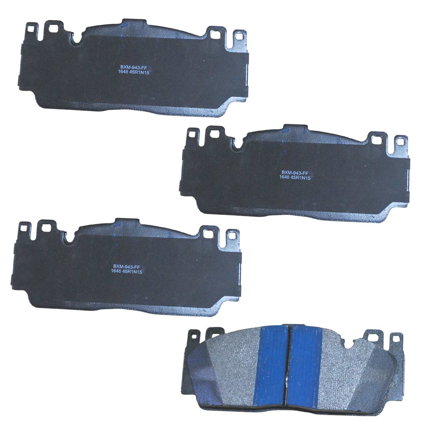 stop by bendix disc brake pad set  frsport sbm1648