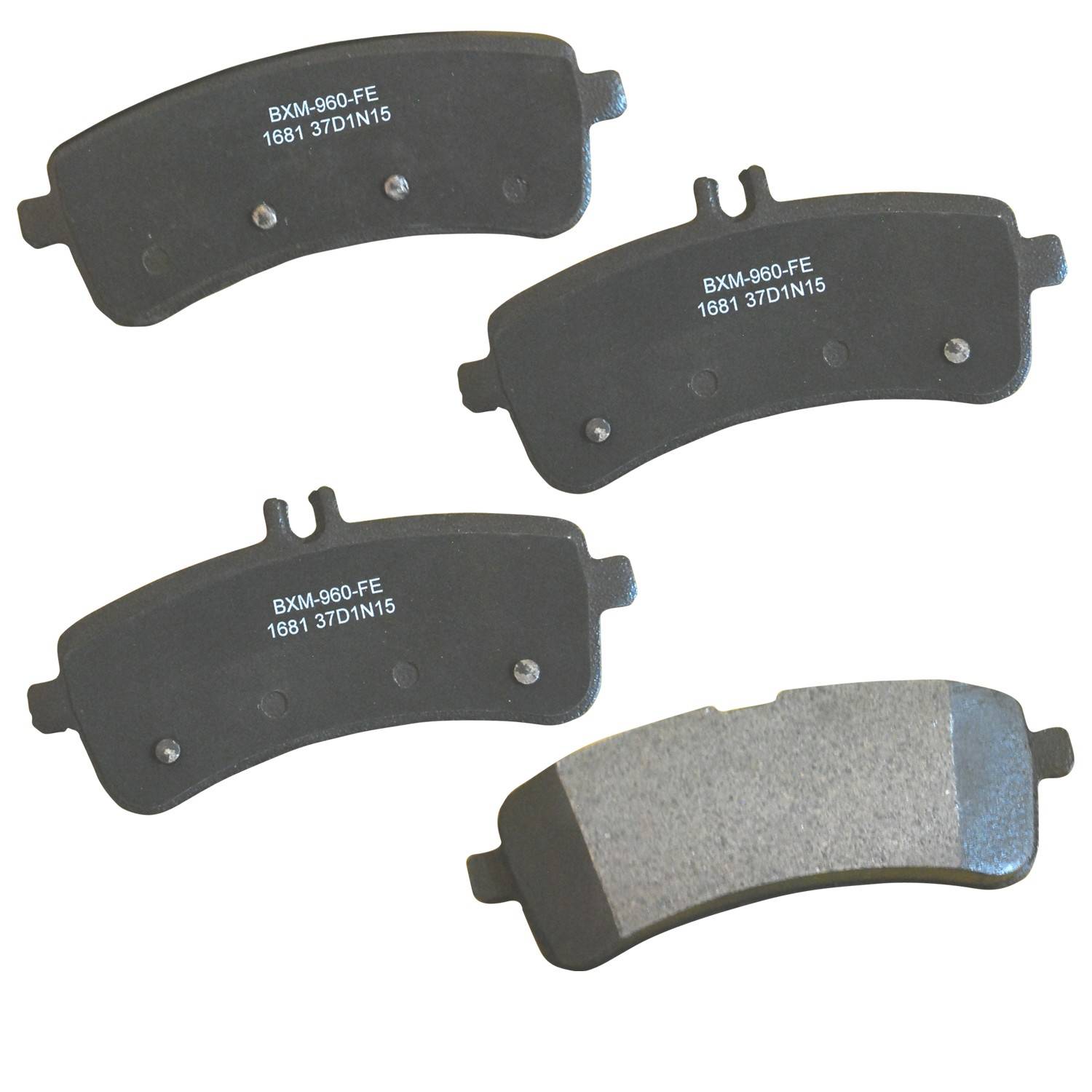 stop by bendix disc brake pad set  frsport sbm1681