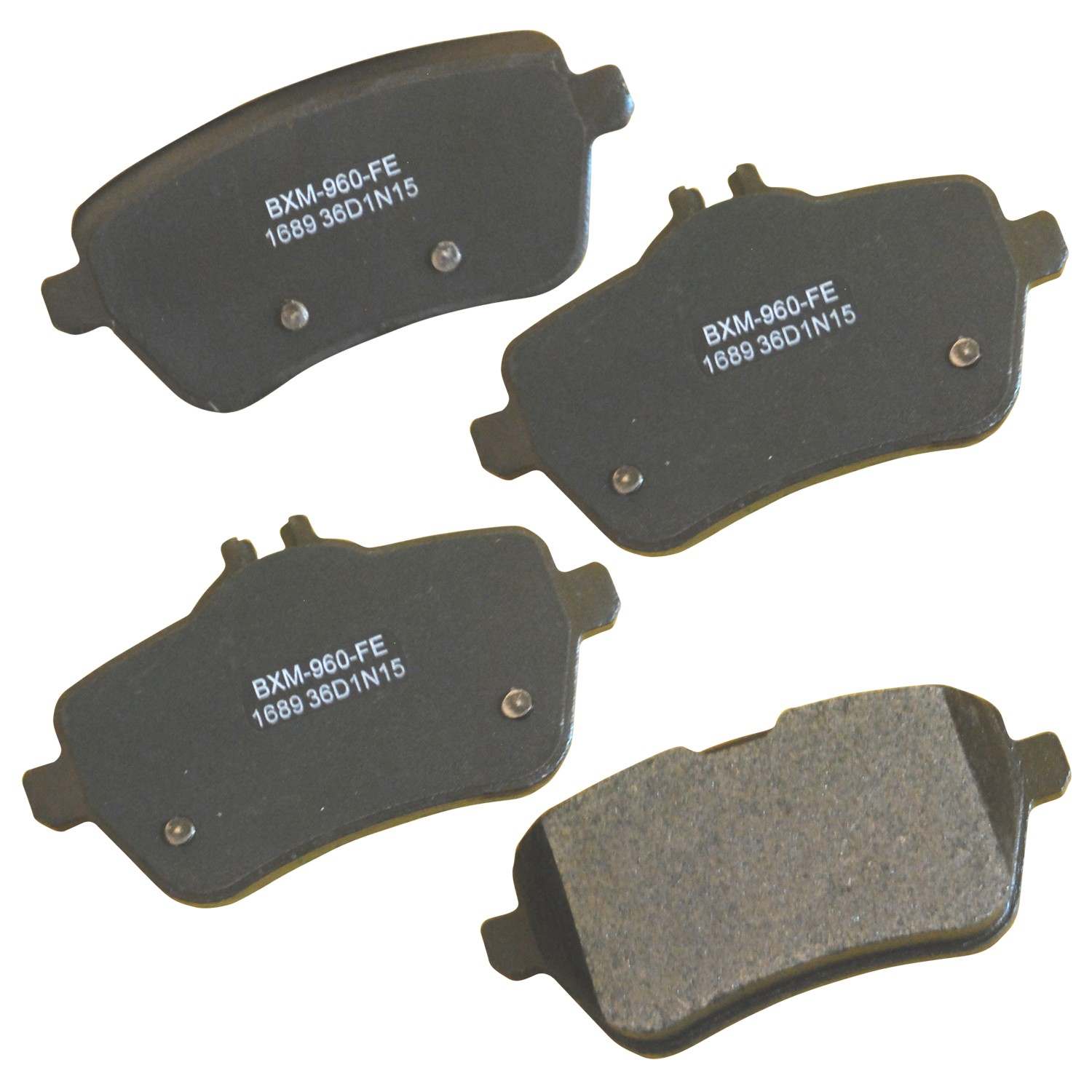 stop by bendix disc brake pad set  frsport sbm1689