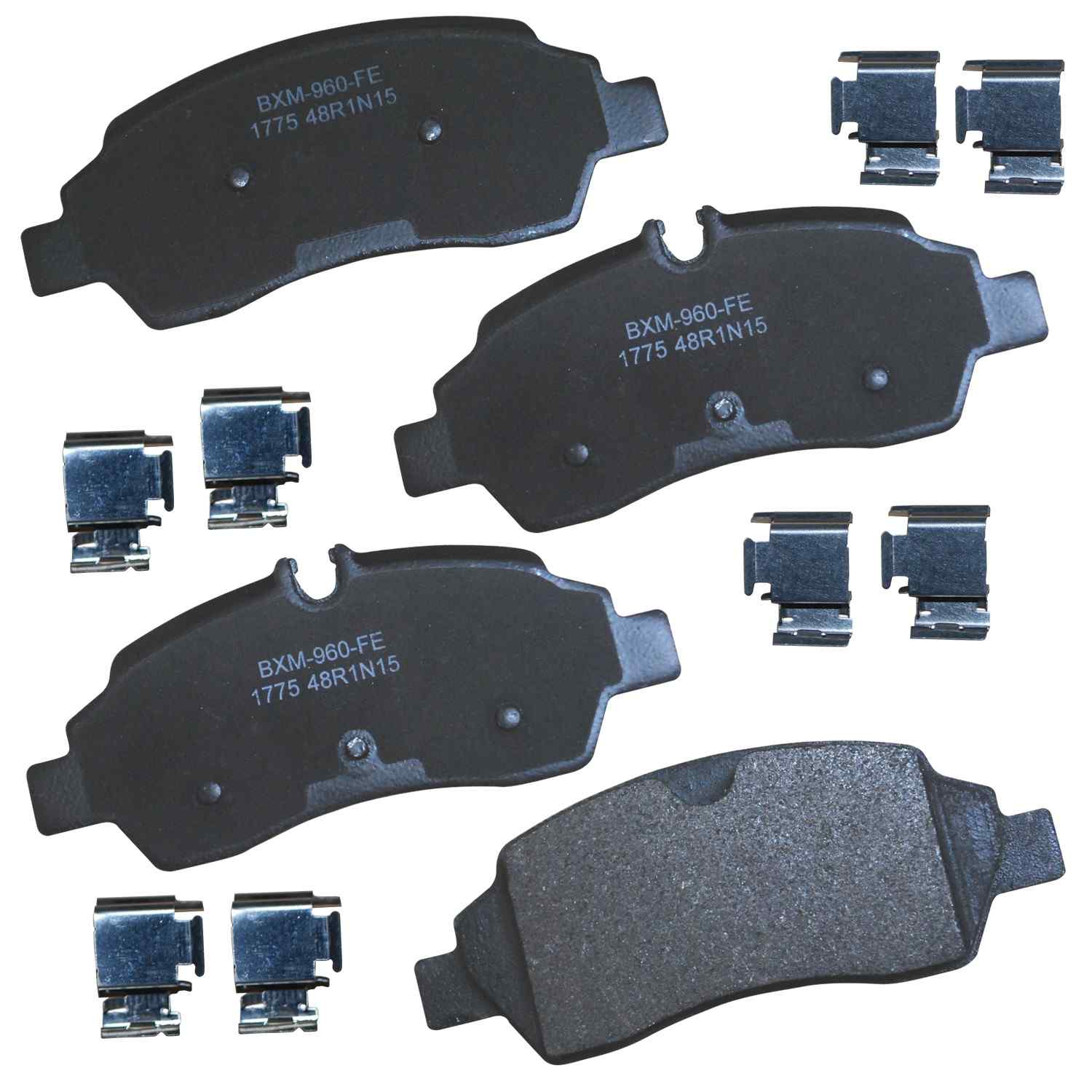 STOP BY BENDIX Disc Brake Pad Set  top view frsport SBM1775