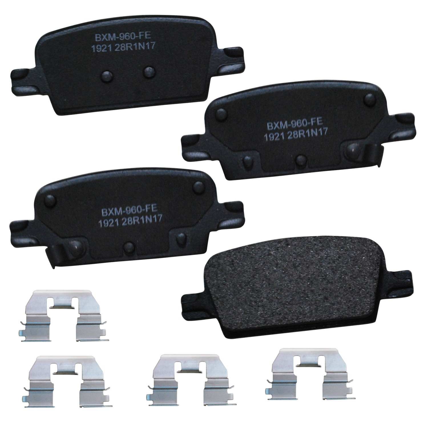 stop by bendix disc brake pad set  frsport sbm1921