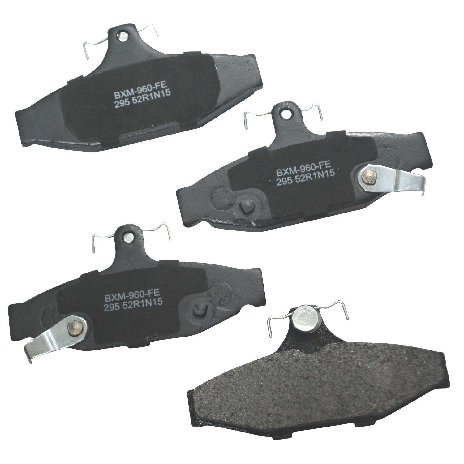 stop by bendix disc brake pad set  frsport sbm295