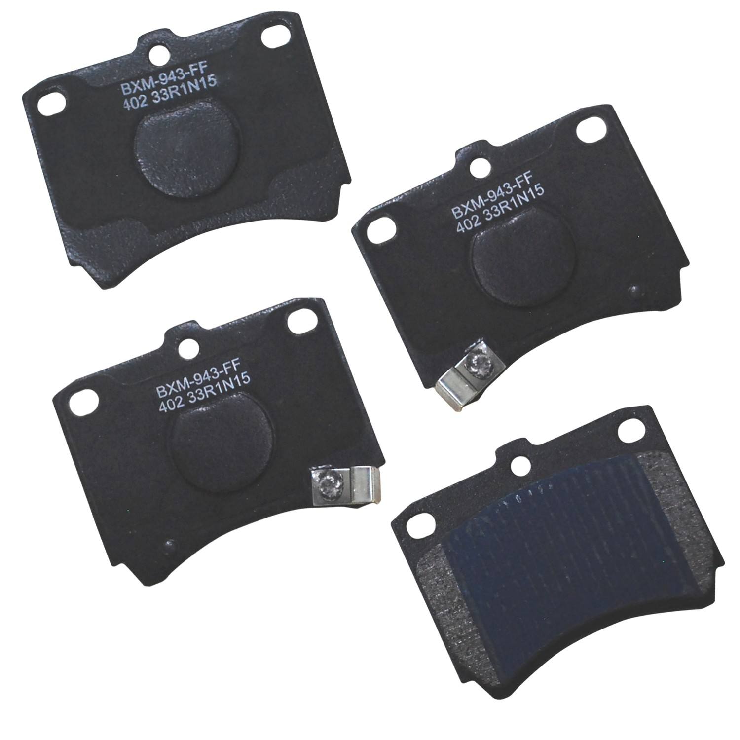 stop by bendix disc brake pad set  frsport sbm402