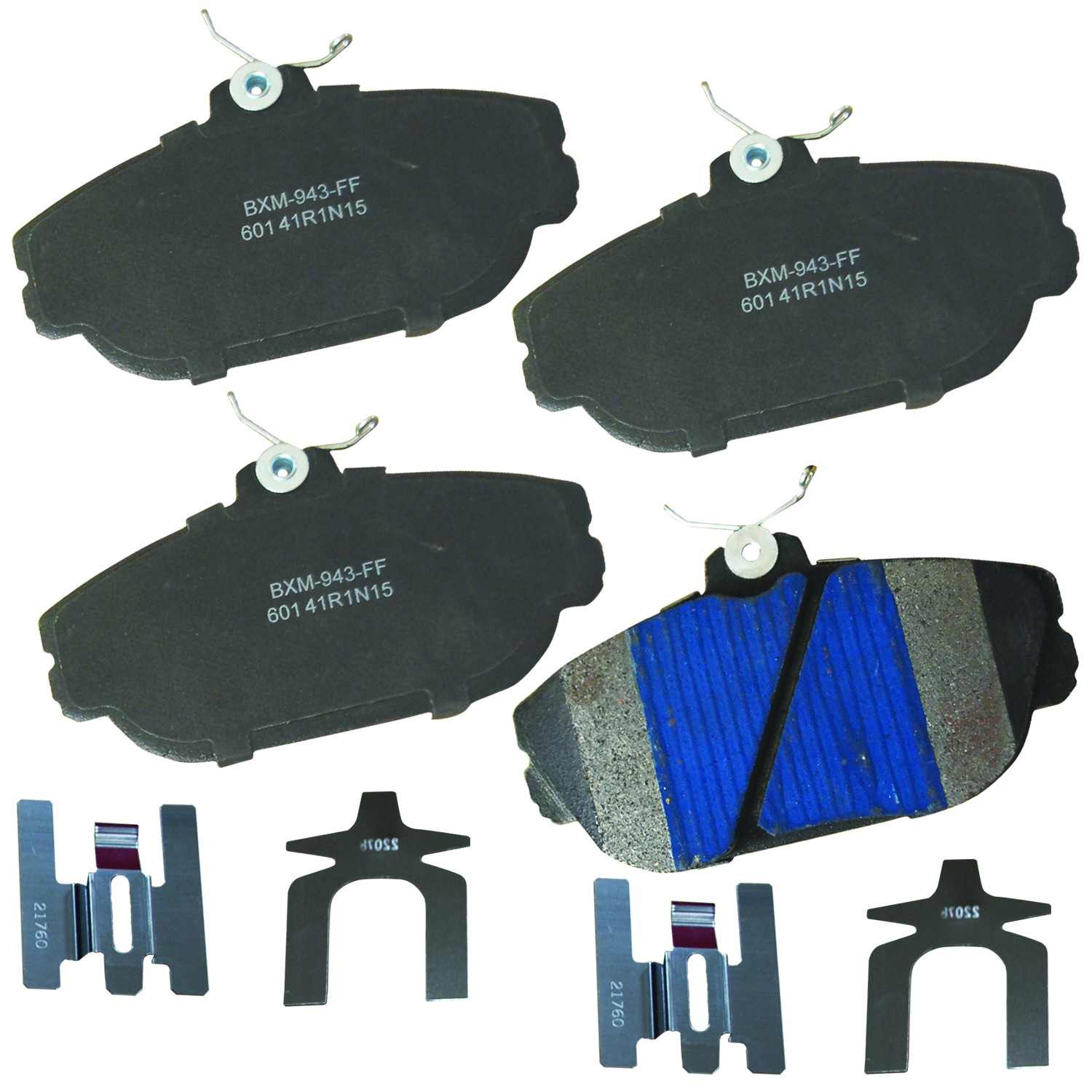 stop by bendix disc brake pad set  frsport sbm601