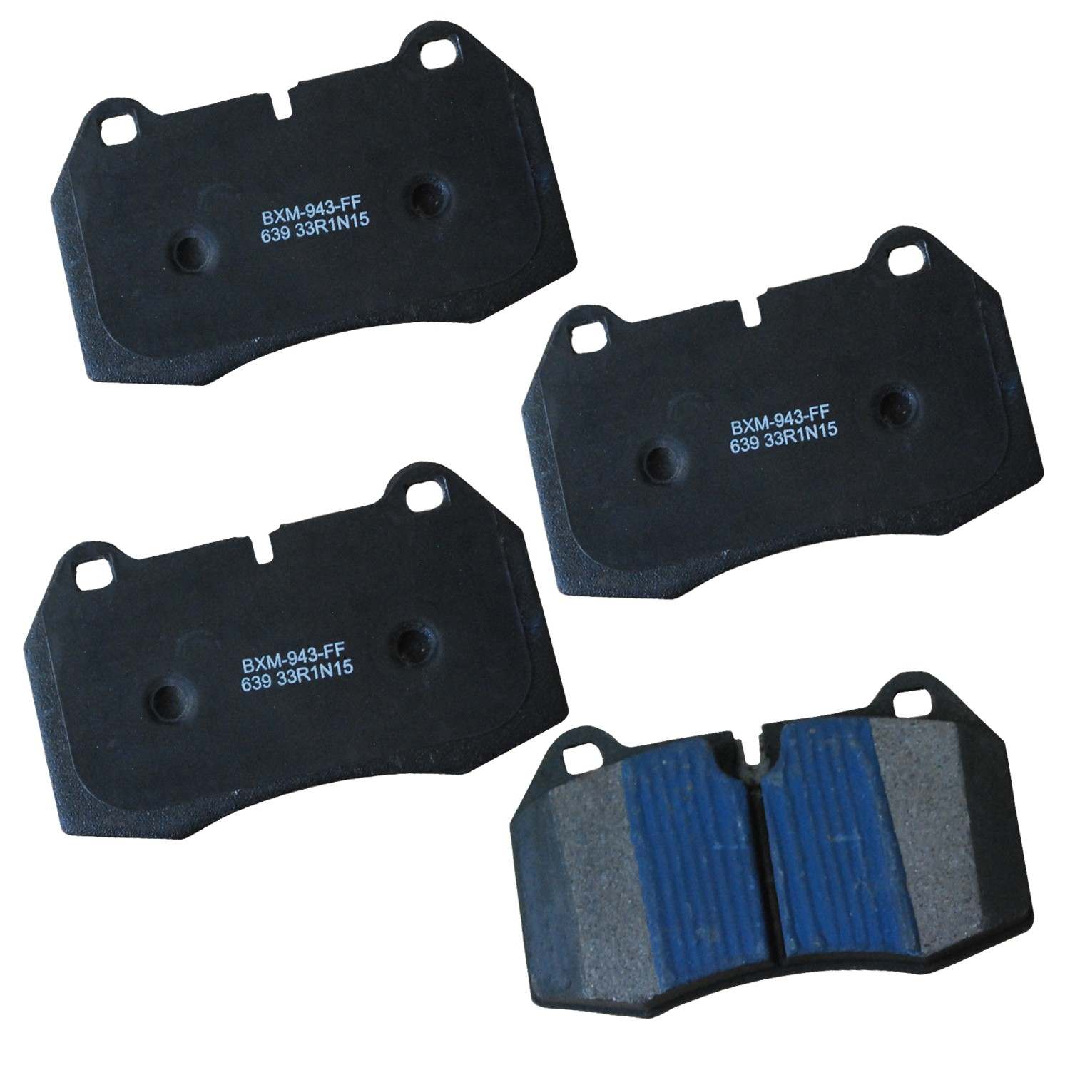 STOP BY BENDIX Disc Brake Pad Set  top view frsport SBM639