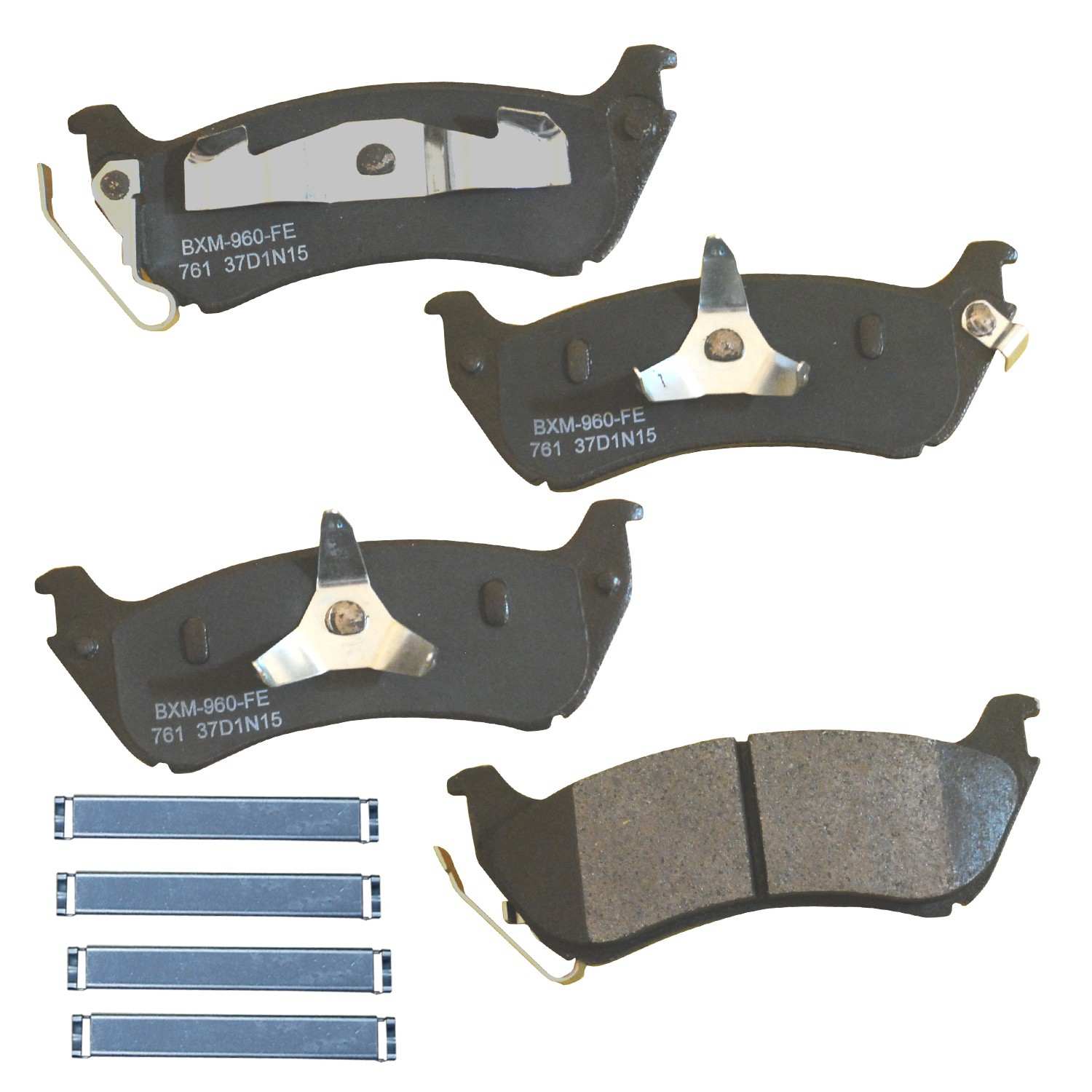 stop by bendix disc brake pad set  frsport sbm761