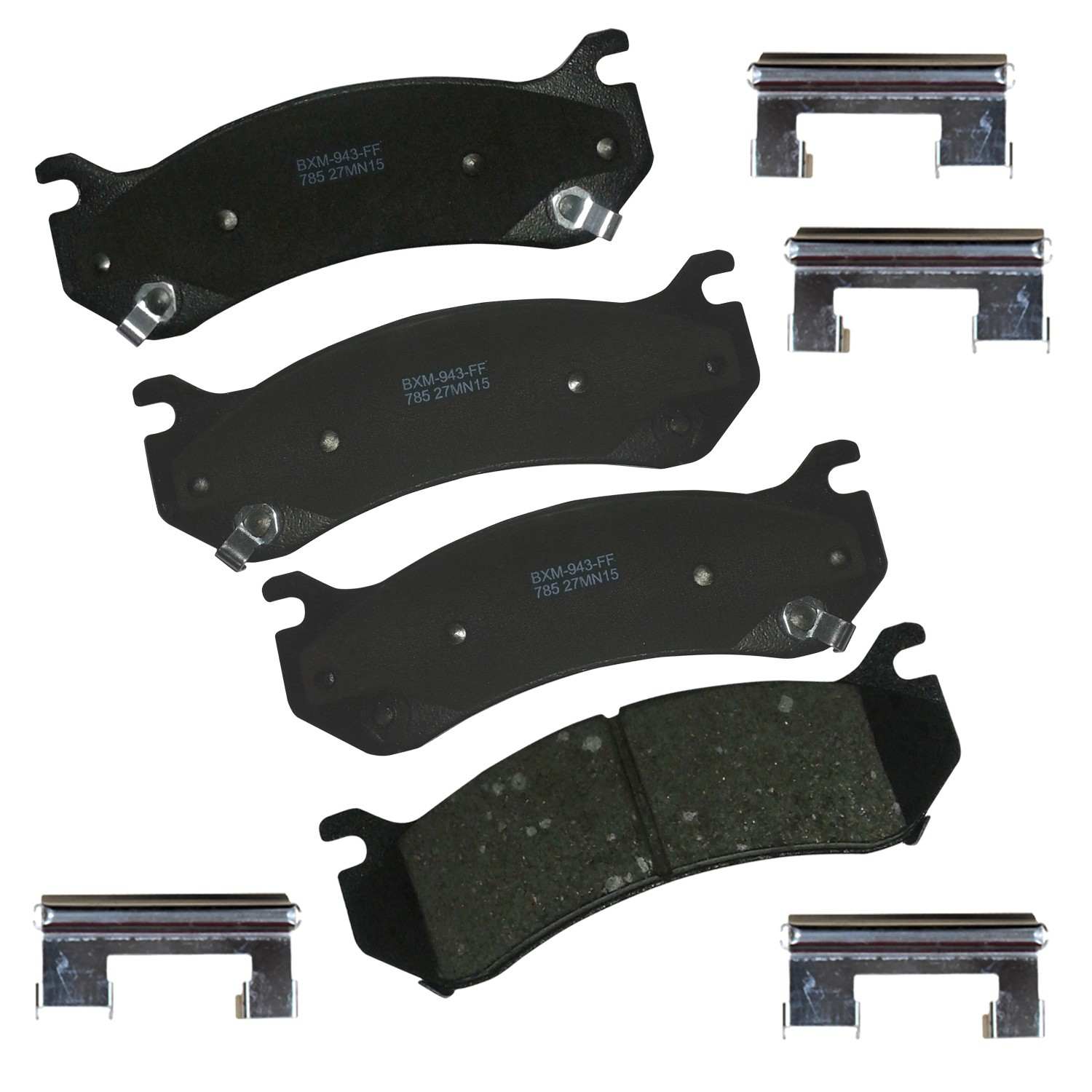 stop by bendix disc brake pad set  frsport sbm785