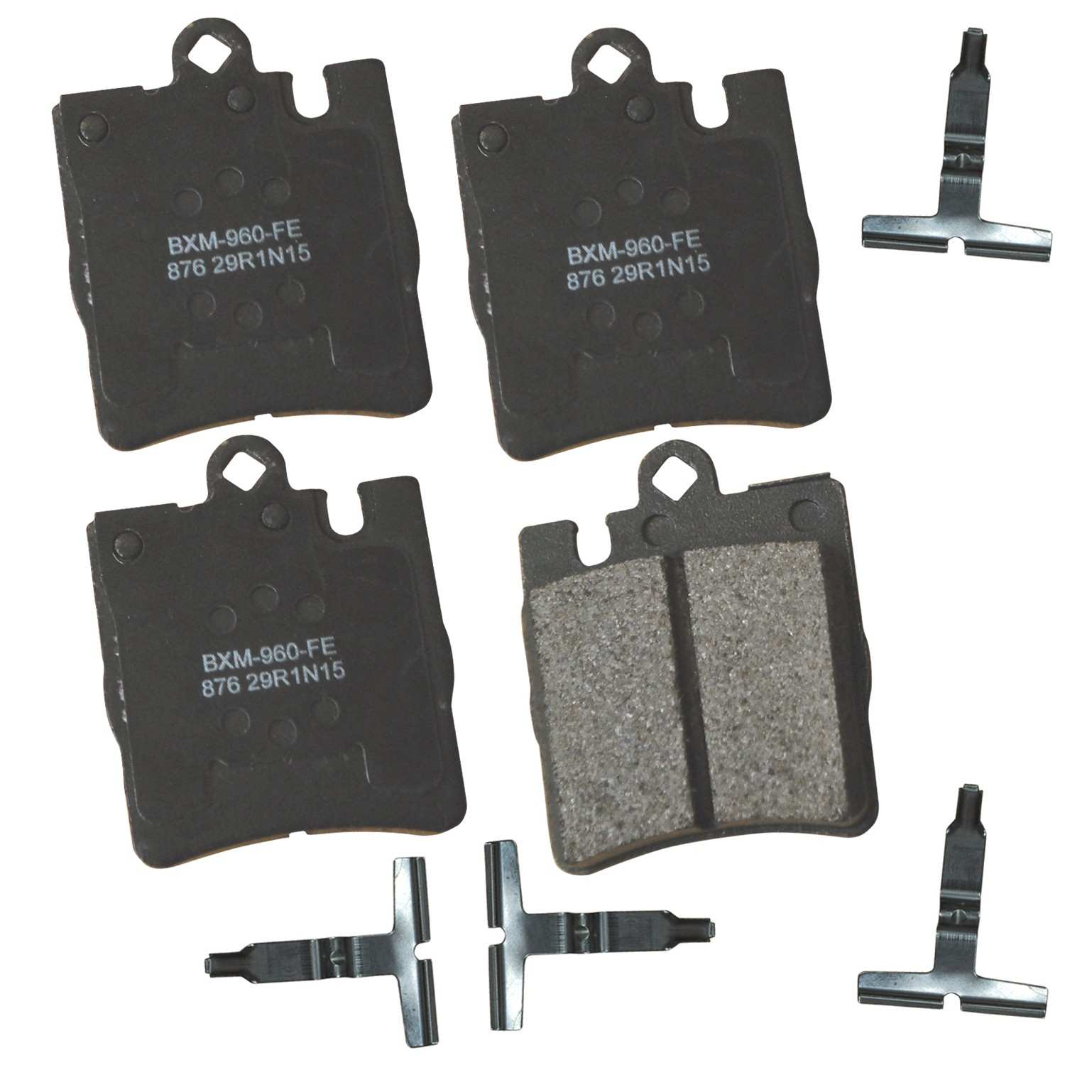 stop by bendix disc brake pad set  frsport sbm876