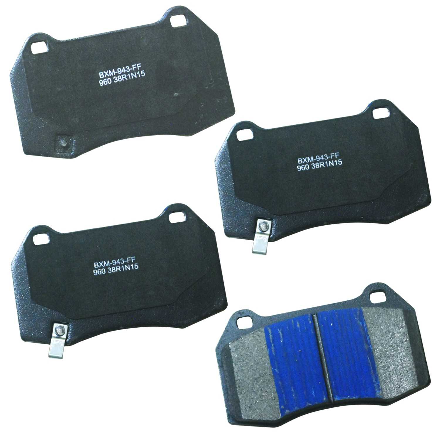 stop by bendix disc brake pad set  frsport sbm960