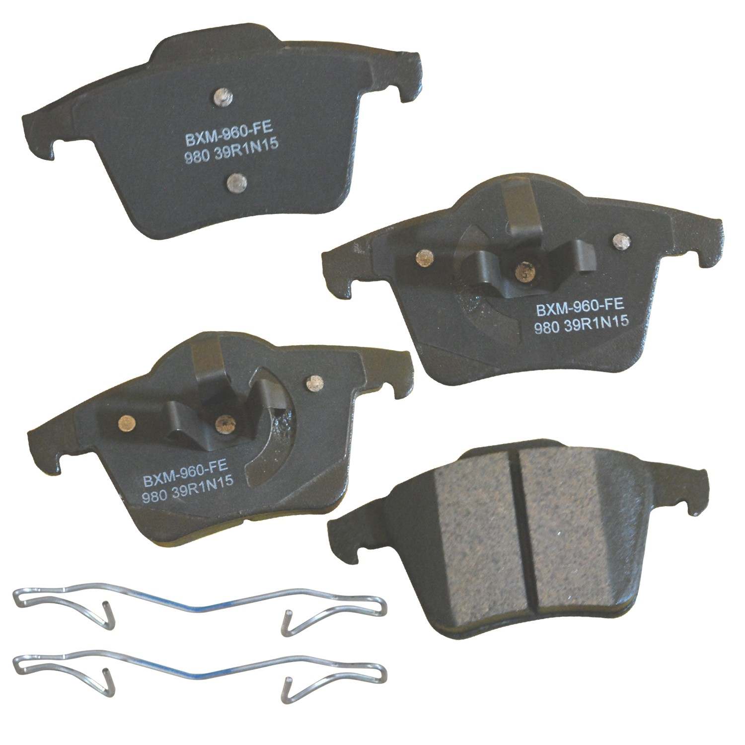 stop by bendix disc brake pad set  frsport sbm980