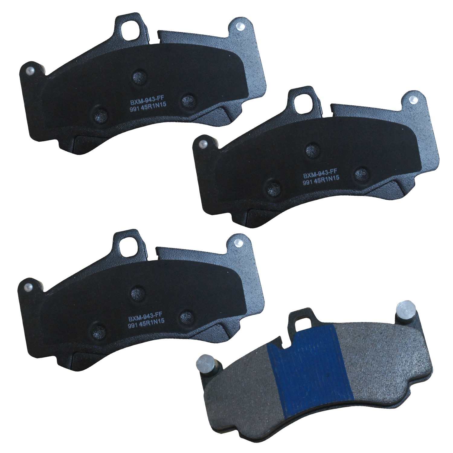 STOP BY BENDIX Disc Brake Pad Set  top view frsport SBM991