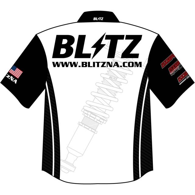 Blitz US Performance Quarter Zip Pit Shirt - Black, M