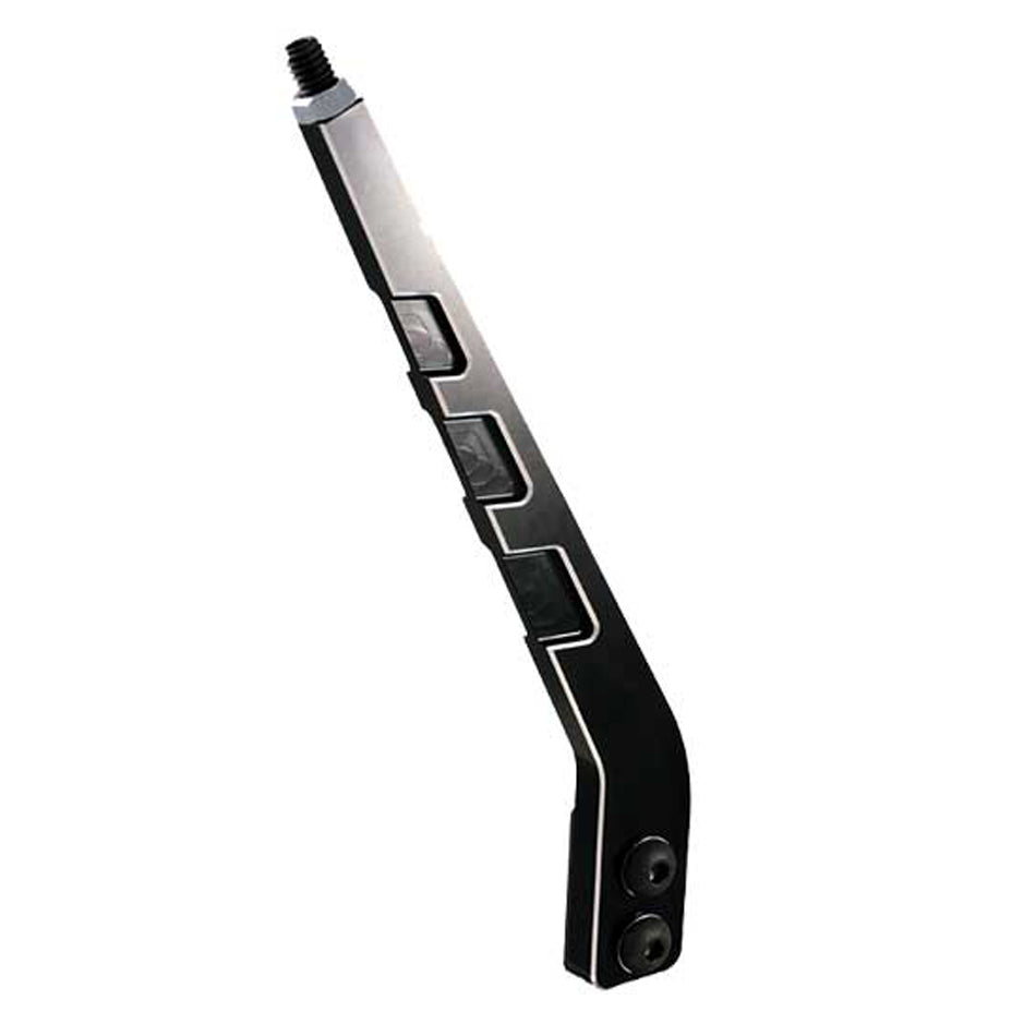 Bowler Performance Transmission 14in Shift Lever Razor Style Black BOWBS14-19-02R