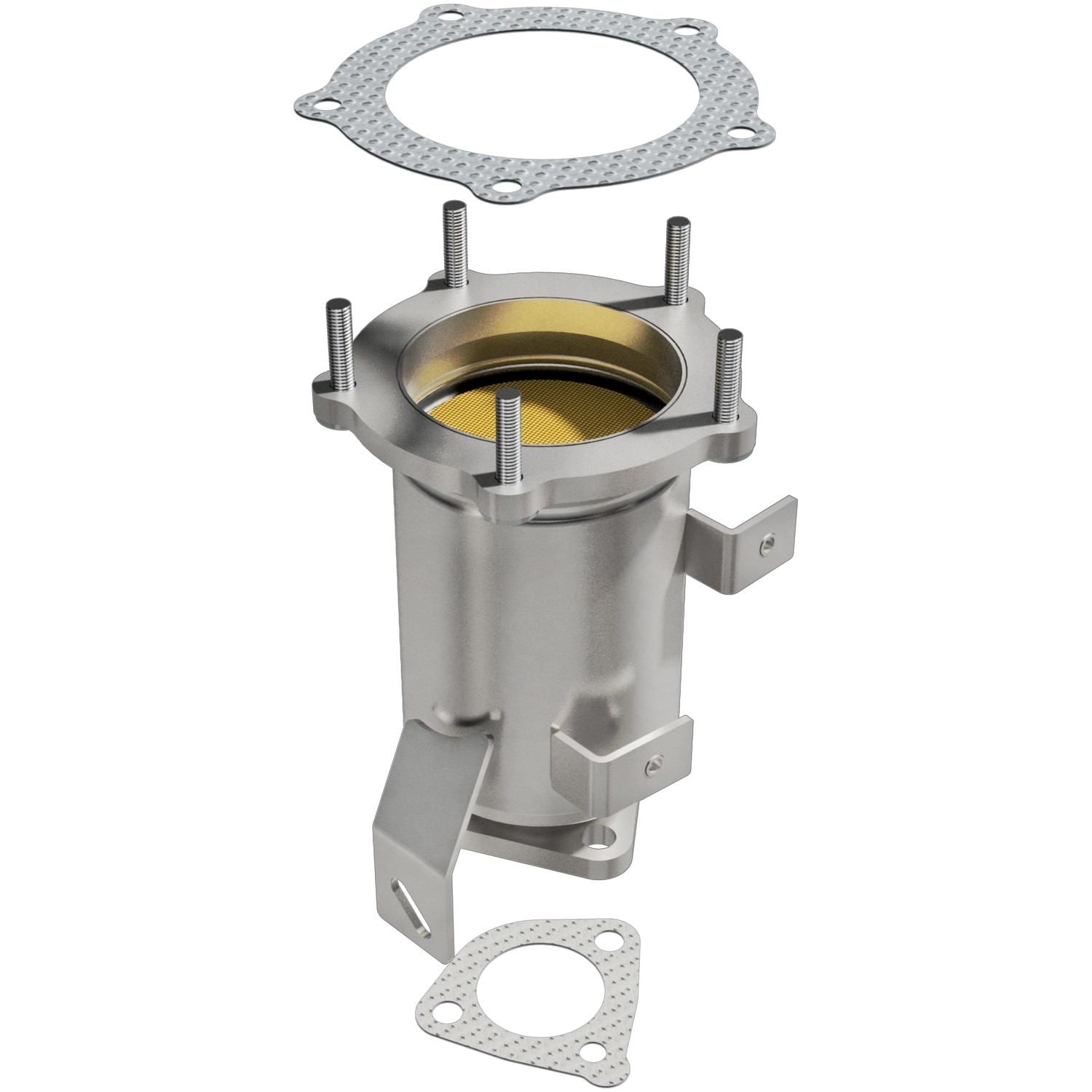 BRExhaust Catalytic Converter  top view frsport 063-2012