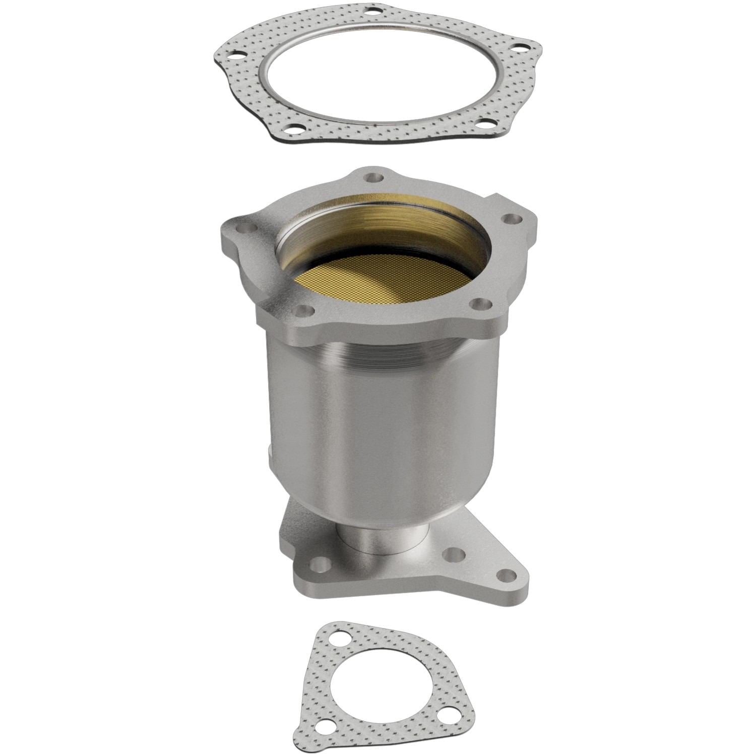 BRExhaust Catalytic Converter  top view frsport 099-138