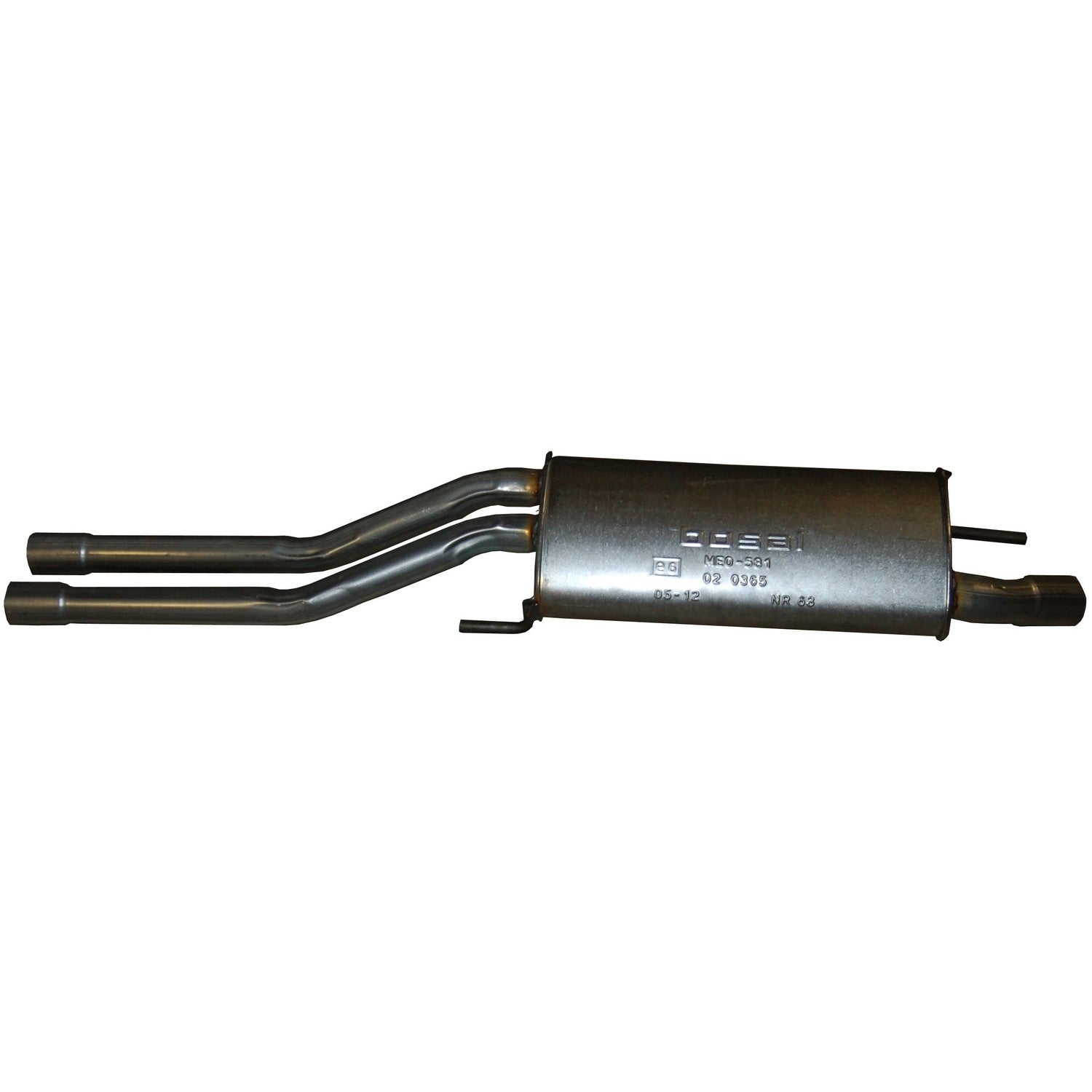 BRExhaust Exhaust Muffler Assembly  top view frsport 233-255