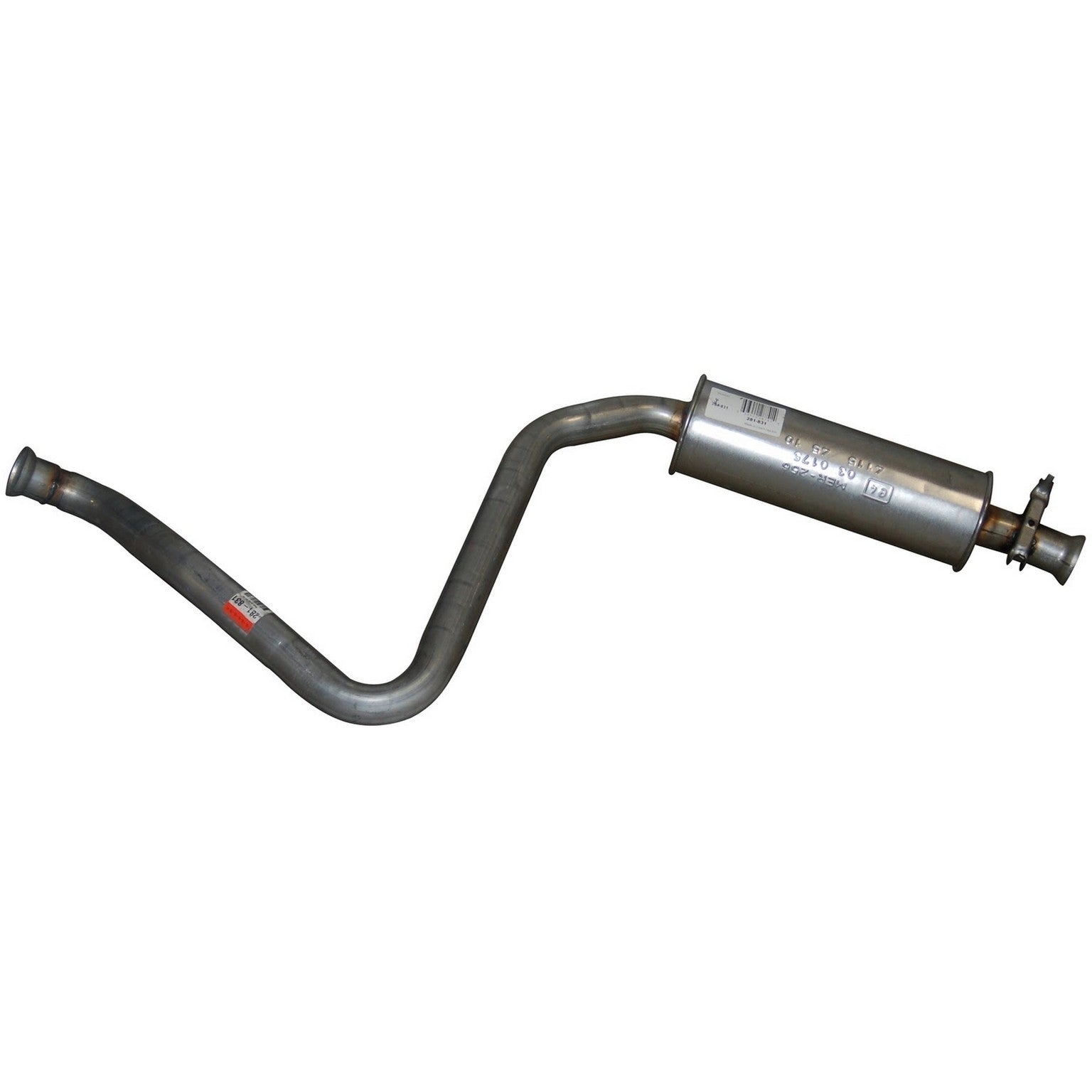 BRExhaust Exhaust Muffler Assembly  top view frsport 281-831