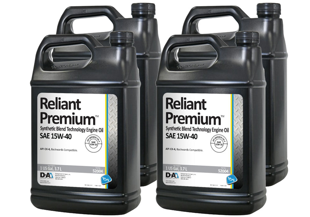 PennGrade Reliant Premium 15w40 Case 4 x 1 Gallon Jugs BPO52004-4