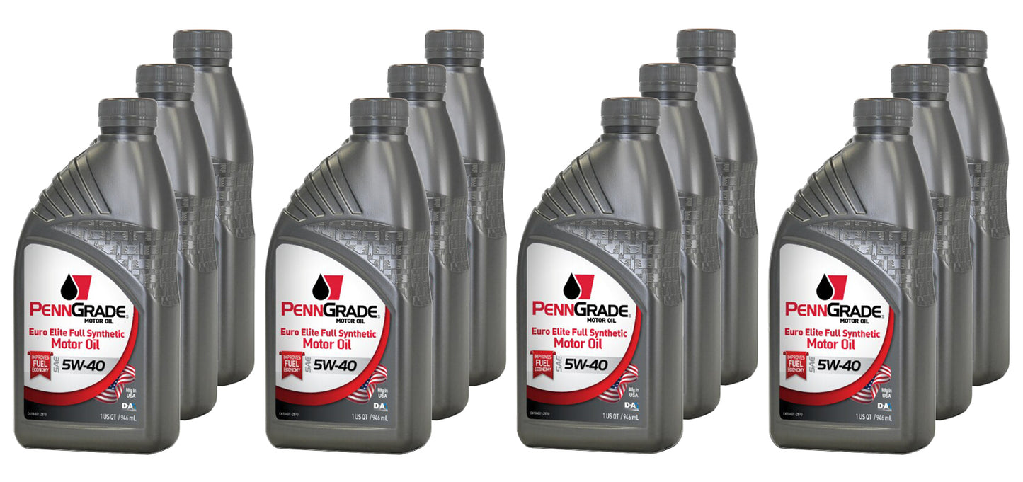 PennGrade PennGrade Euro Elite 5w40 Case 12 x 1 Quart BPO61366-12