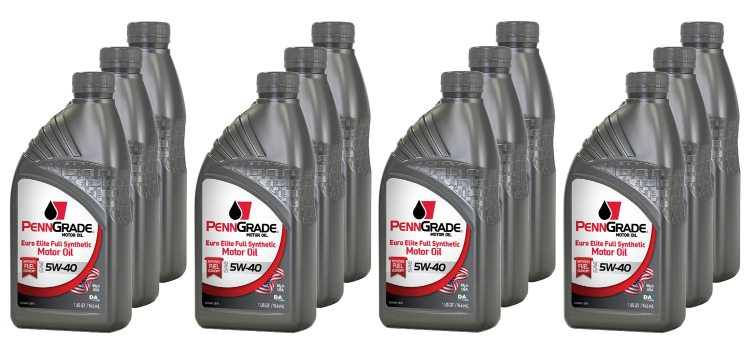 PennGrade PennGrade Euro Elite 5w40 Case 12 x 1 Quart BPO61366-12