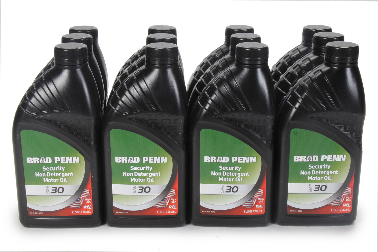 PennGrade Brad Penn Motor Oil SAE 30W Case 12 x 1 Quart BPO70306-12