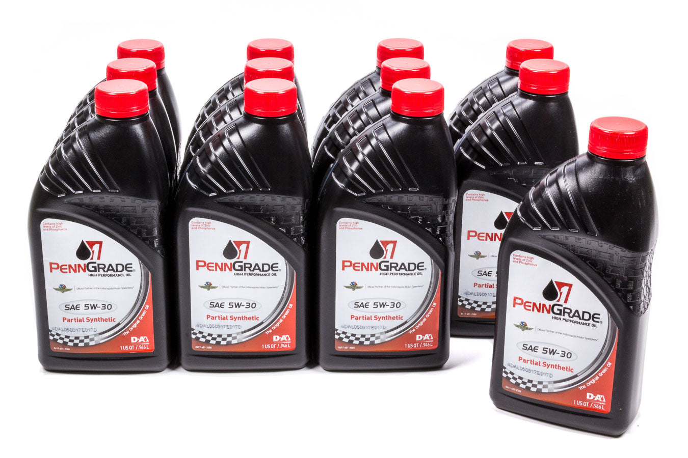 PennGrade 5w30 Racing Oil Cs/12-Qt Partial Synthetic BPO71096-12