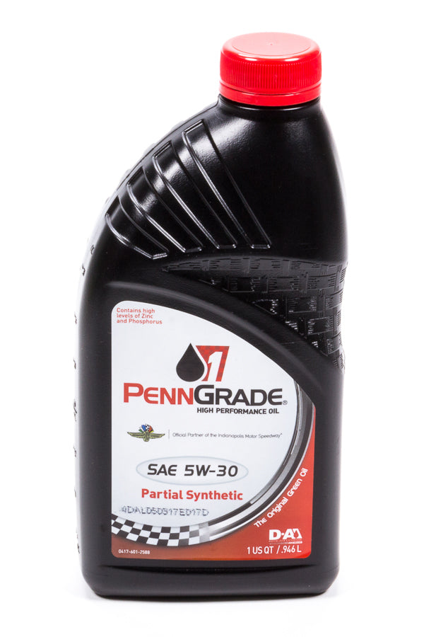 PennGrade 5w30 Racing Oil 1 Qt Partial Synthetic BPO71096