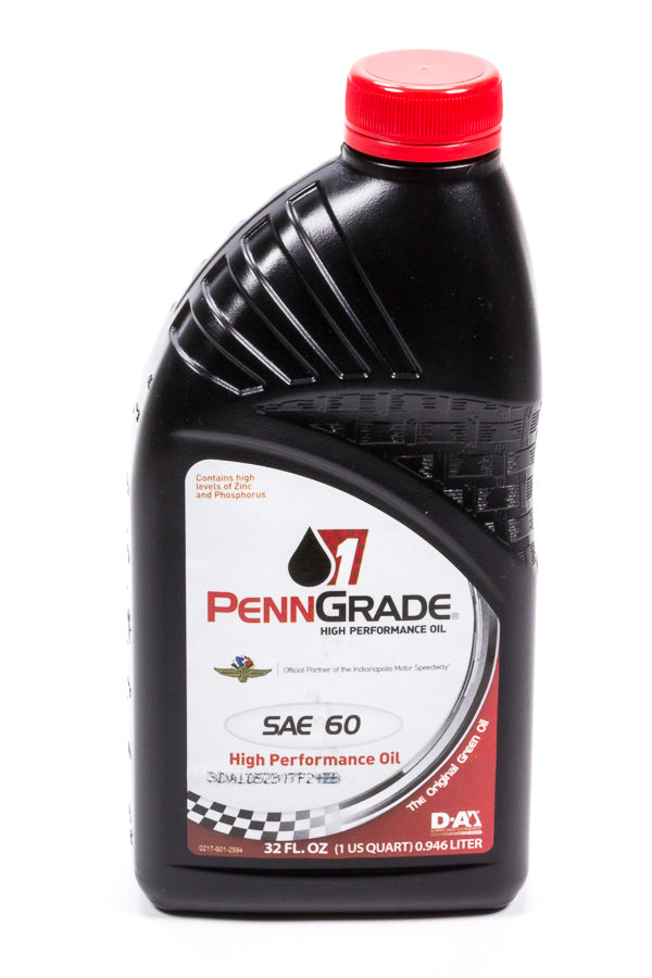 PennGrade 60w Racing Oil 1 Qt BPO71166