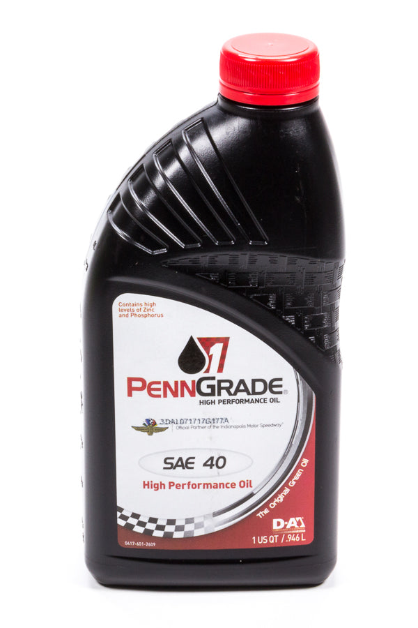PennGrade 40w Racing Oil 1 Qt BPO71406