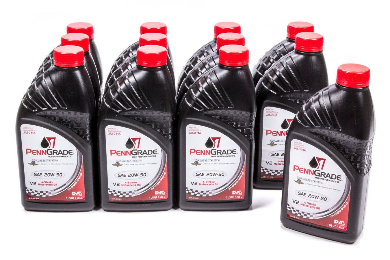 PennGrade 20w50 Motorcycle Oil Cs/12-Qt BPO71576-12