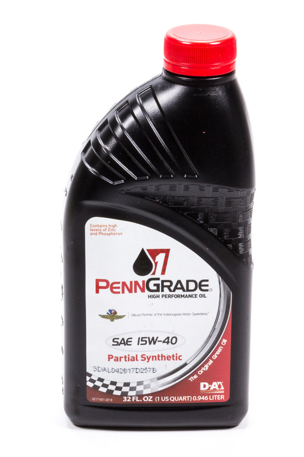 PennGrade 15w40 Racing Oil 1 Qt Partial Synthetic BPO71586