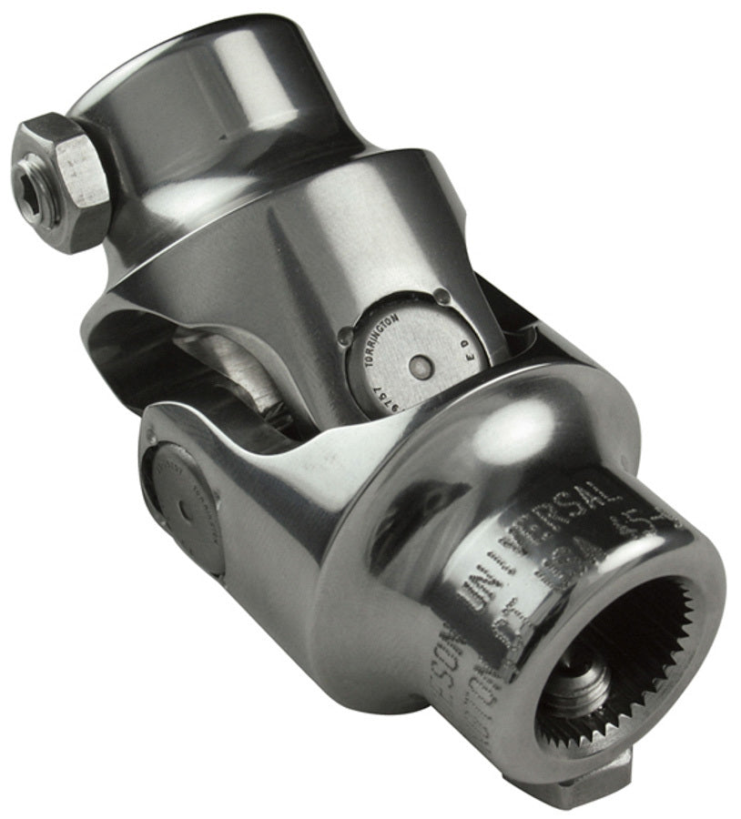 Borgeson Universal Co Polished U-Joint 3/4in DD x 3/4in DD BRG124949