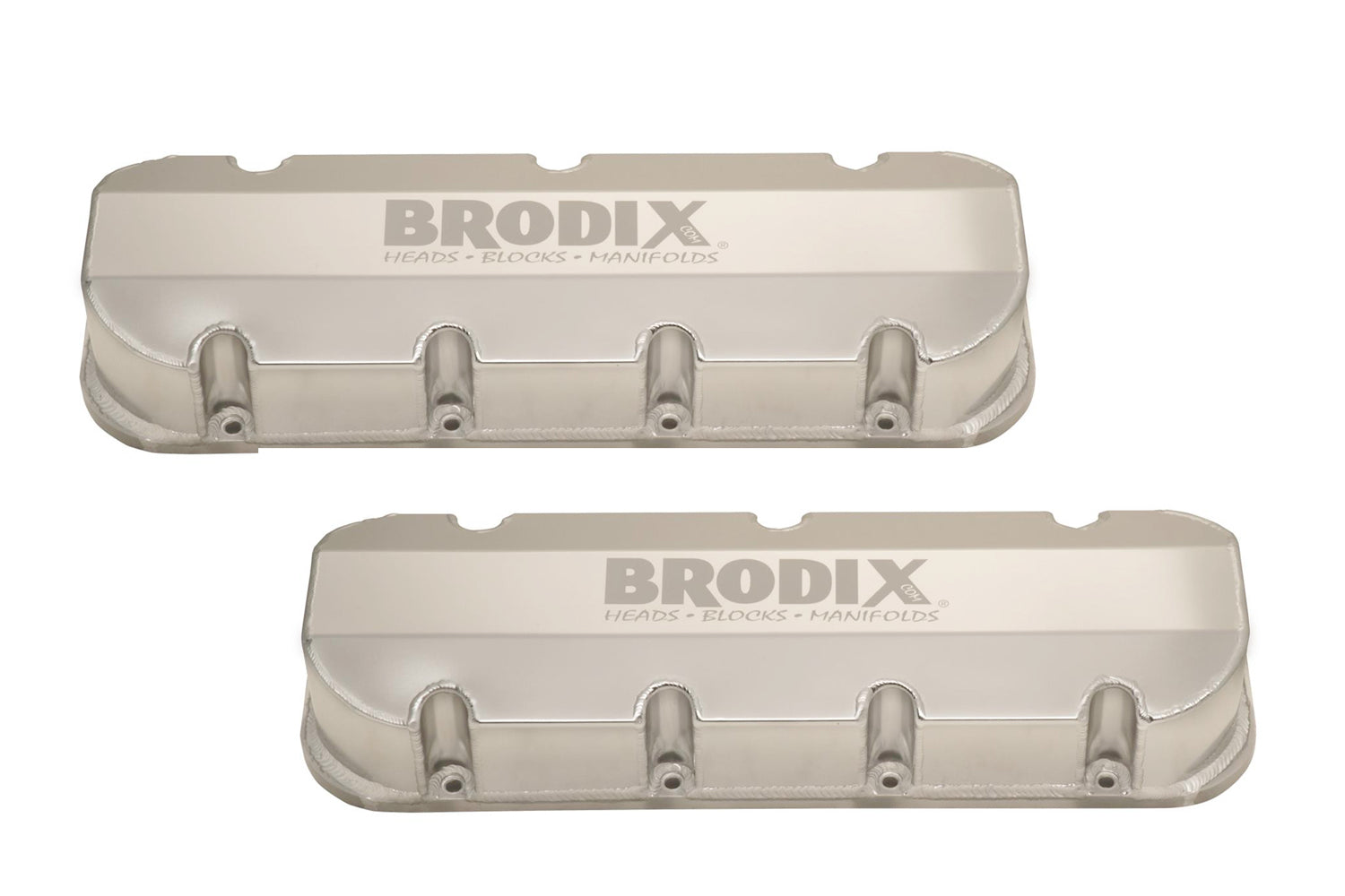 Brodix BBC Fabicated Alm Valve Cover Set BROVC201