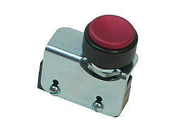 Biondo Racing Products Transbrake Switch Button - Double O w/Red Button BRPTBB-DO