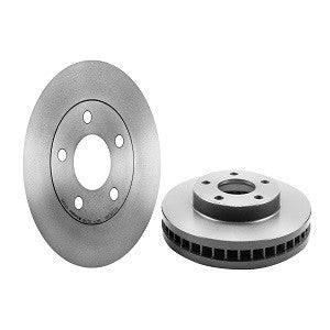 Brembo Disc Brake Rotor  top view frsport 09.8709.81