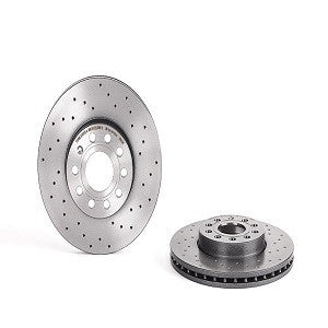 Brembo Disc Brake Rotor  top view frsport 09.9145.1X