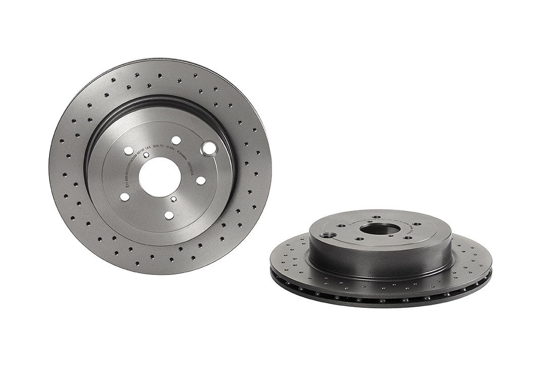 Brembo Disc Brake Rotor  top view frsport 09.A198.1X