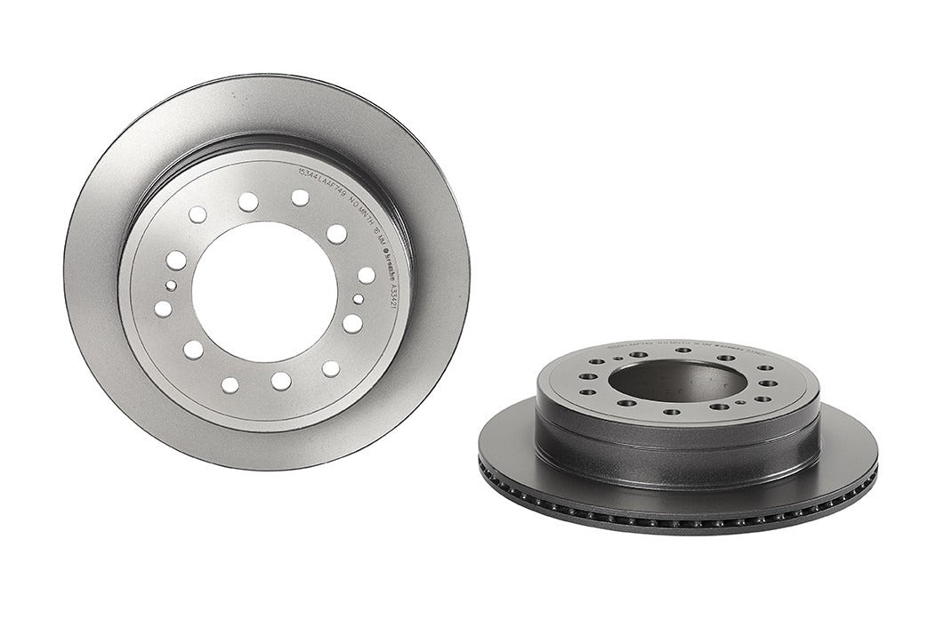 Brembo Disc Brake Rotor  top view frsport 09.A334.21