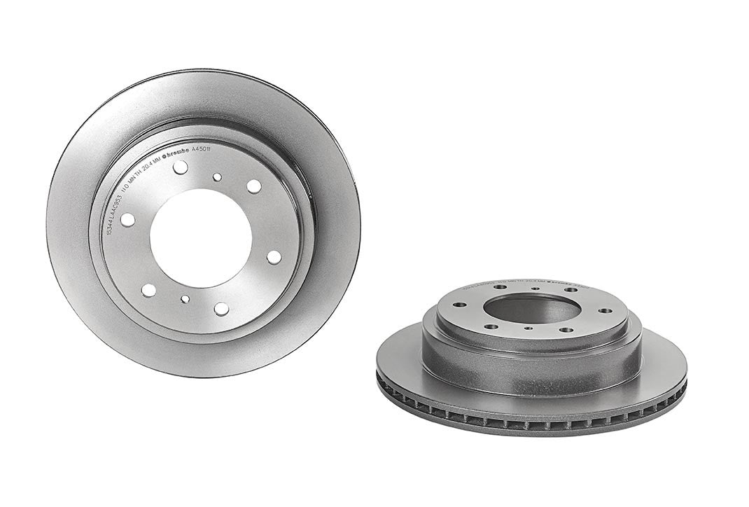 Brembo Disc Brake Rotor  top view frsport 09.A450.11